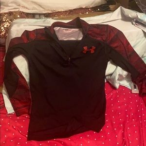 Boys size 7 under armour jacket